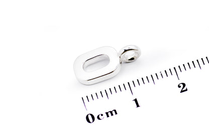 Gargantilla con Dije número "0" en Plata (M35647)