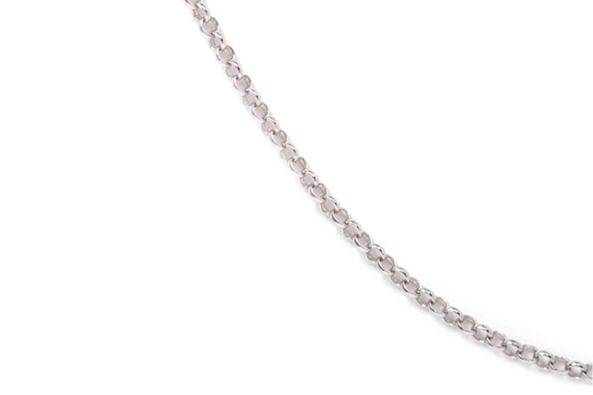 Cadena de Plata Fina con un increíble acabado Rolo (M22637)