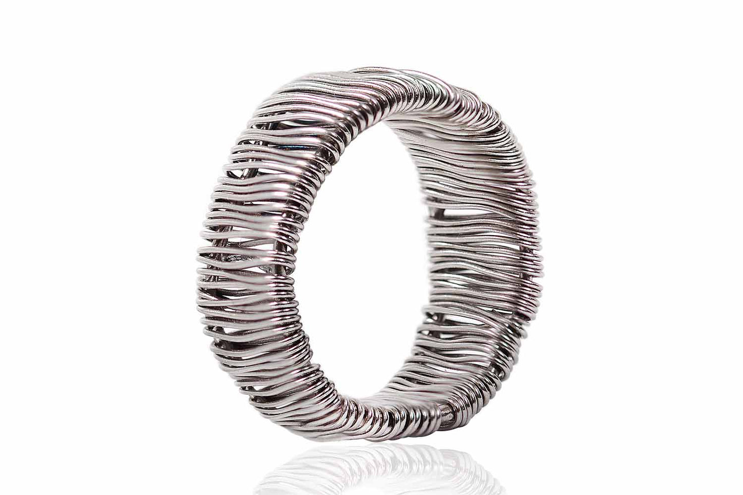 Argolla "WIRE" plata 925 (23815)