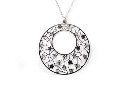 Dije "FLORES" plata .925 (23925)
