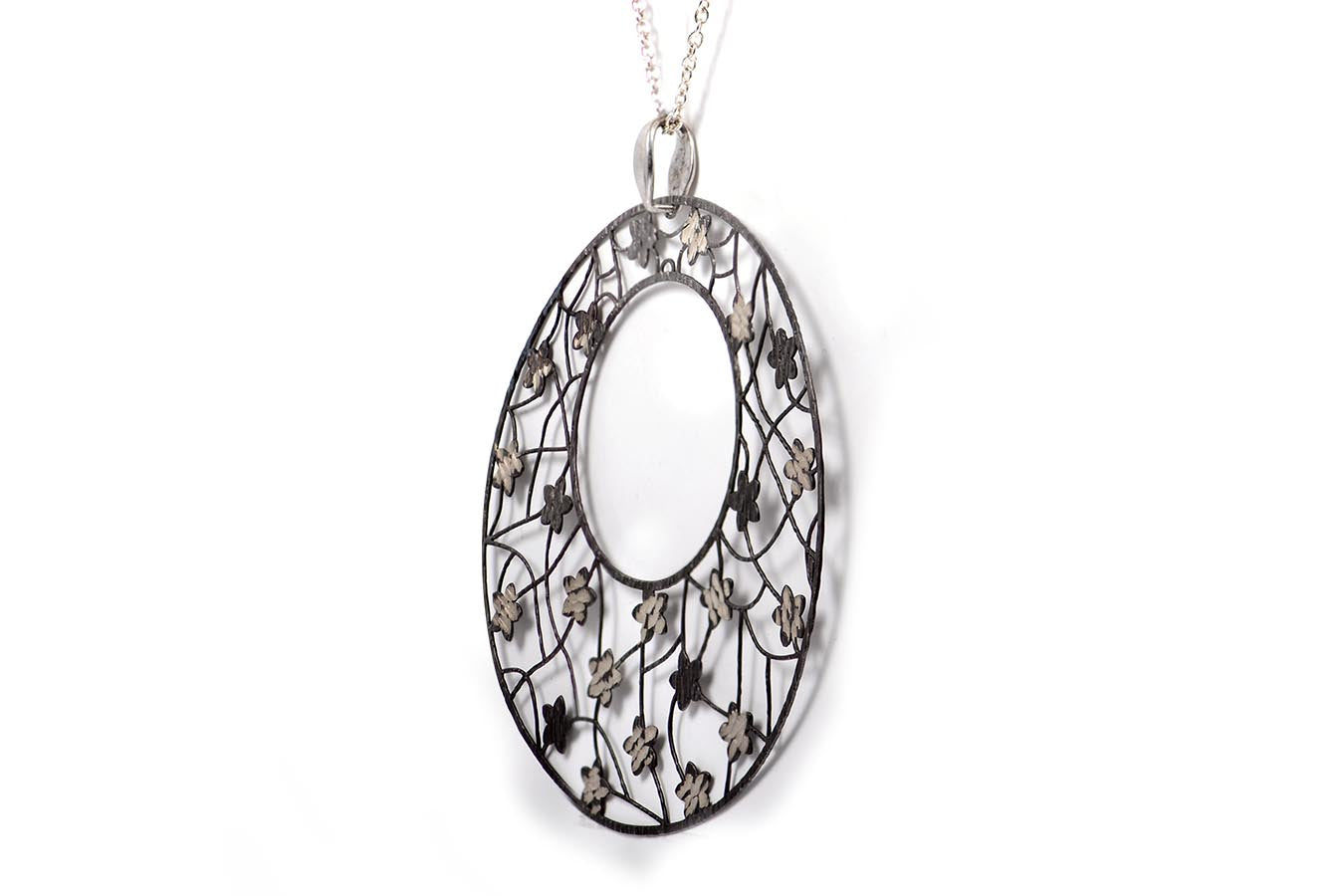 Dije "FLORES" plata .925 (23925)
