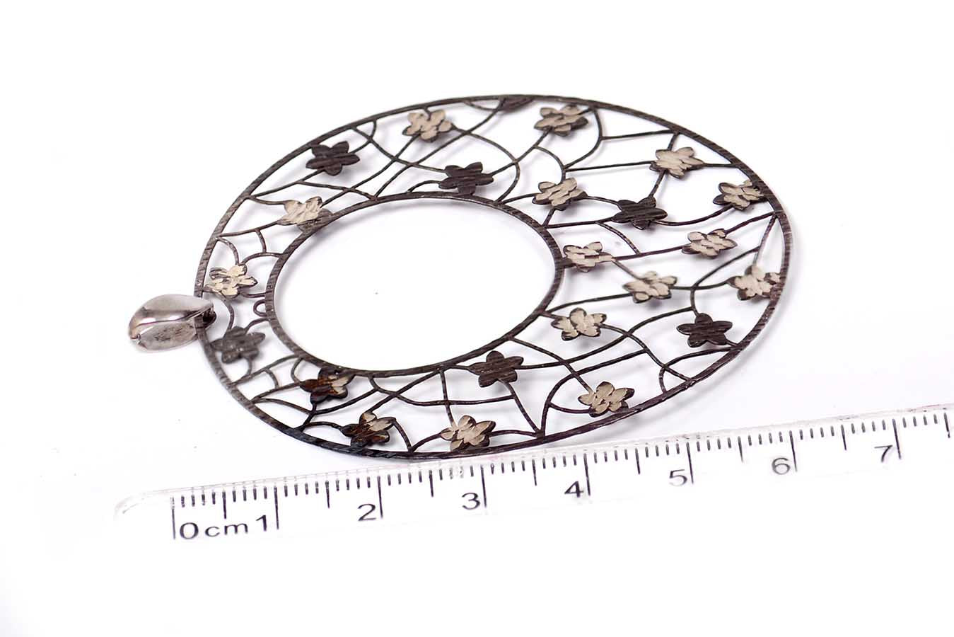 Dije "FLORES" plata .925 (23925)