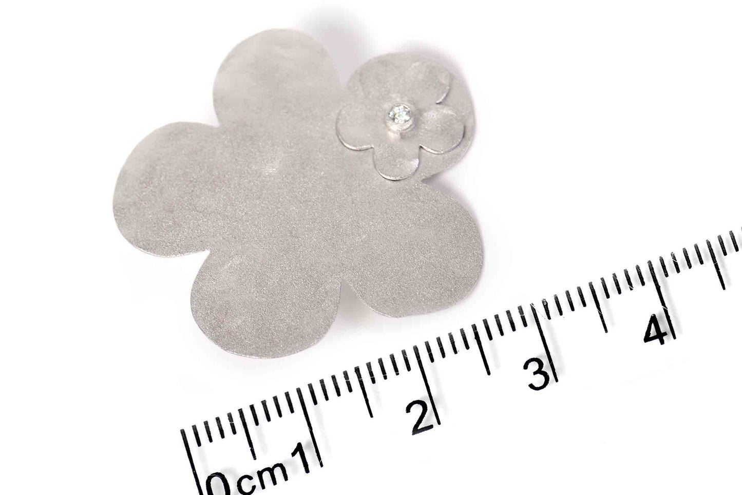 Aretes "FLOR" en plata 925 (23944)