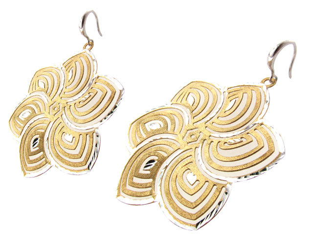Aretes "SUPER NOVA" en plata 925 (25124)