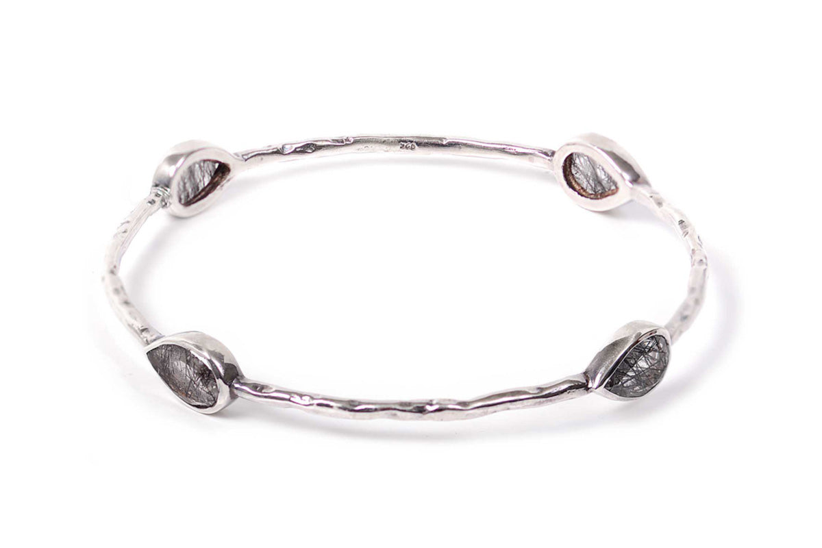 Brazalete "CUATRO ESTACIONES" plata .925 gota (25272)