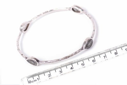 Brazalete "CUATRO ESTACIONES" plata .925 gota (25272)