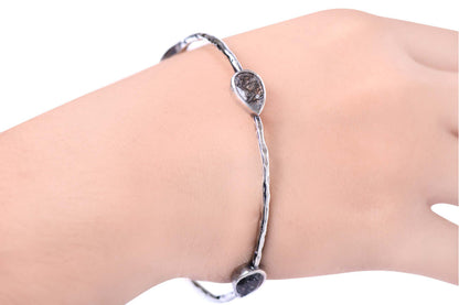 Brazalete "CUATRO ESTACIONES" plata .925 gota (25272)