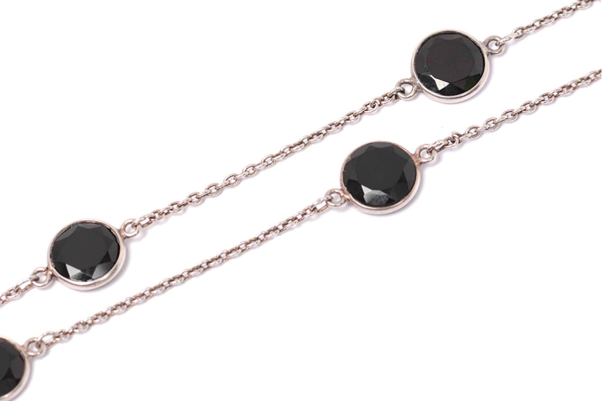Gargantilla en Plata Fina Sterling 4 Gotas (25275)