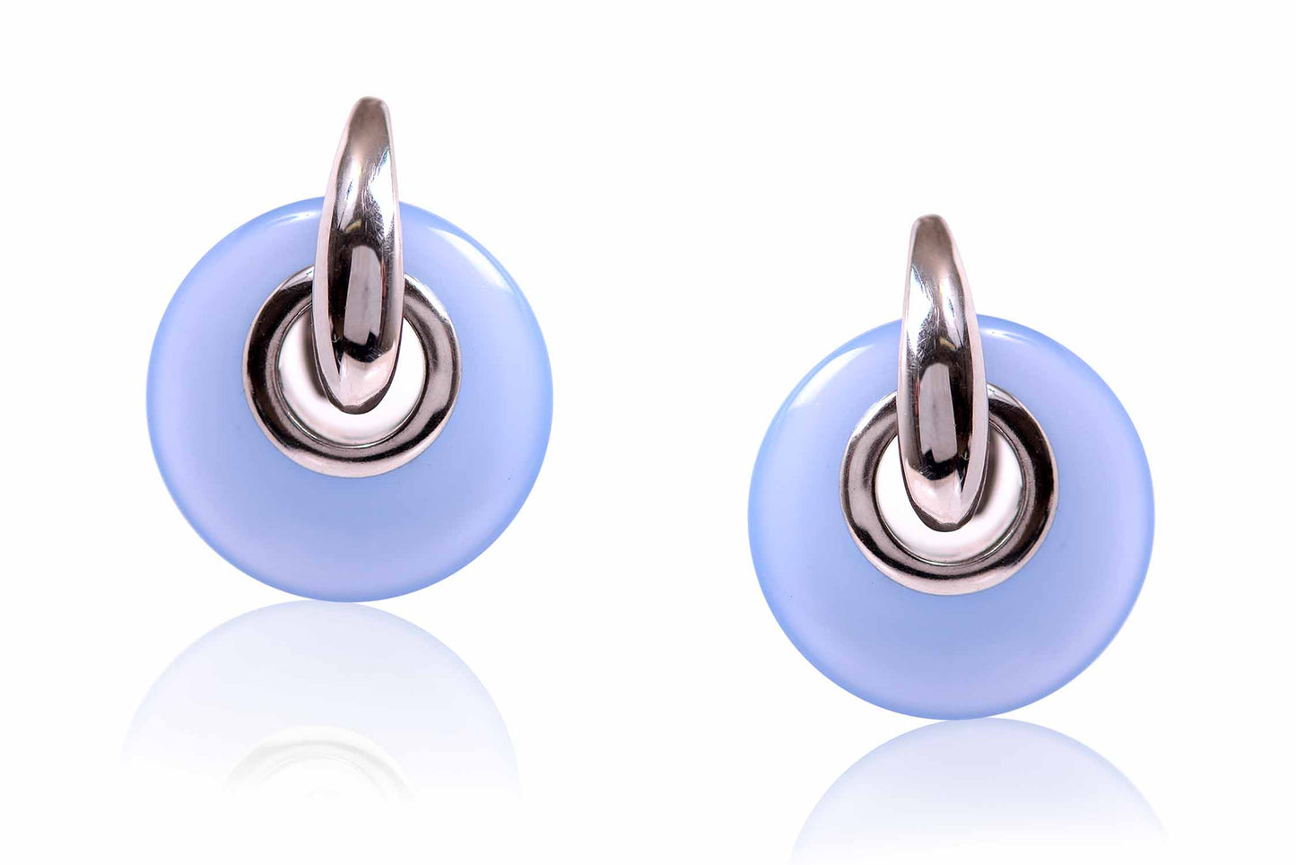Aretes "NINA" en plata 925 chico (25931)