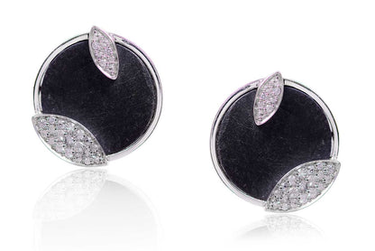Aretes "PIZARRA" plata 925 (27763)