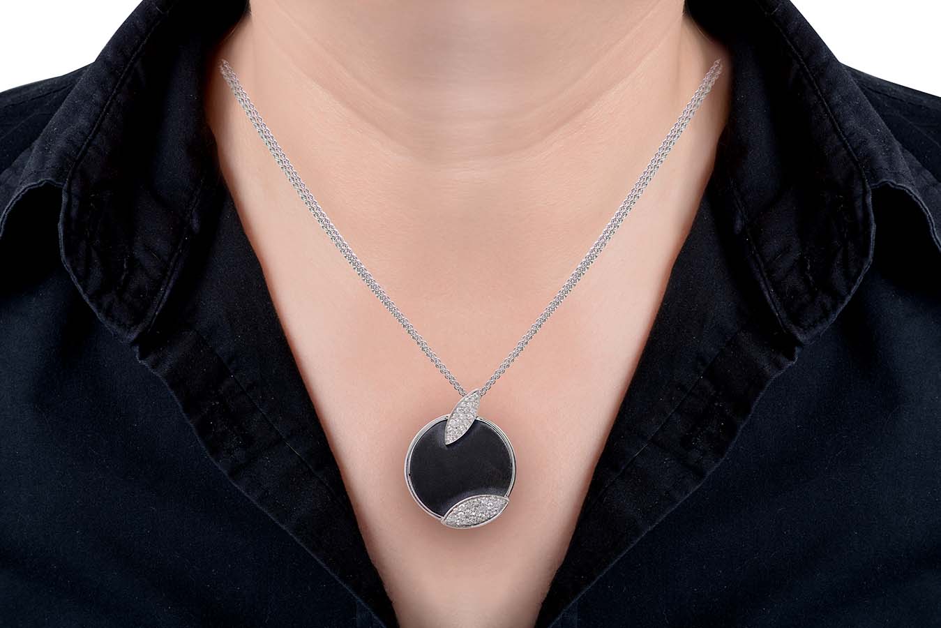 Gargantilla Pizarra De Plata (M27764)