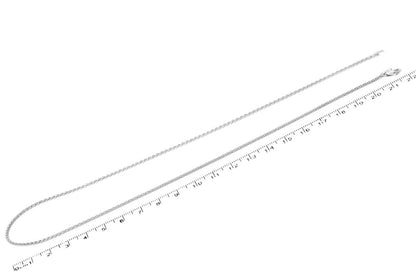 Cadena de plata Wheat 45cm (29533)