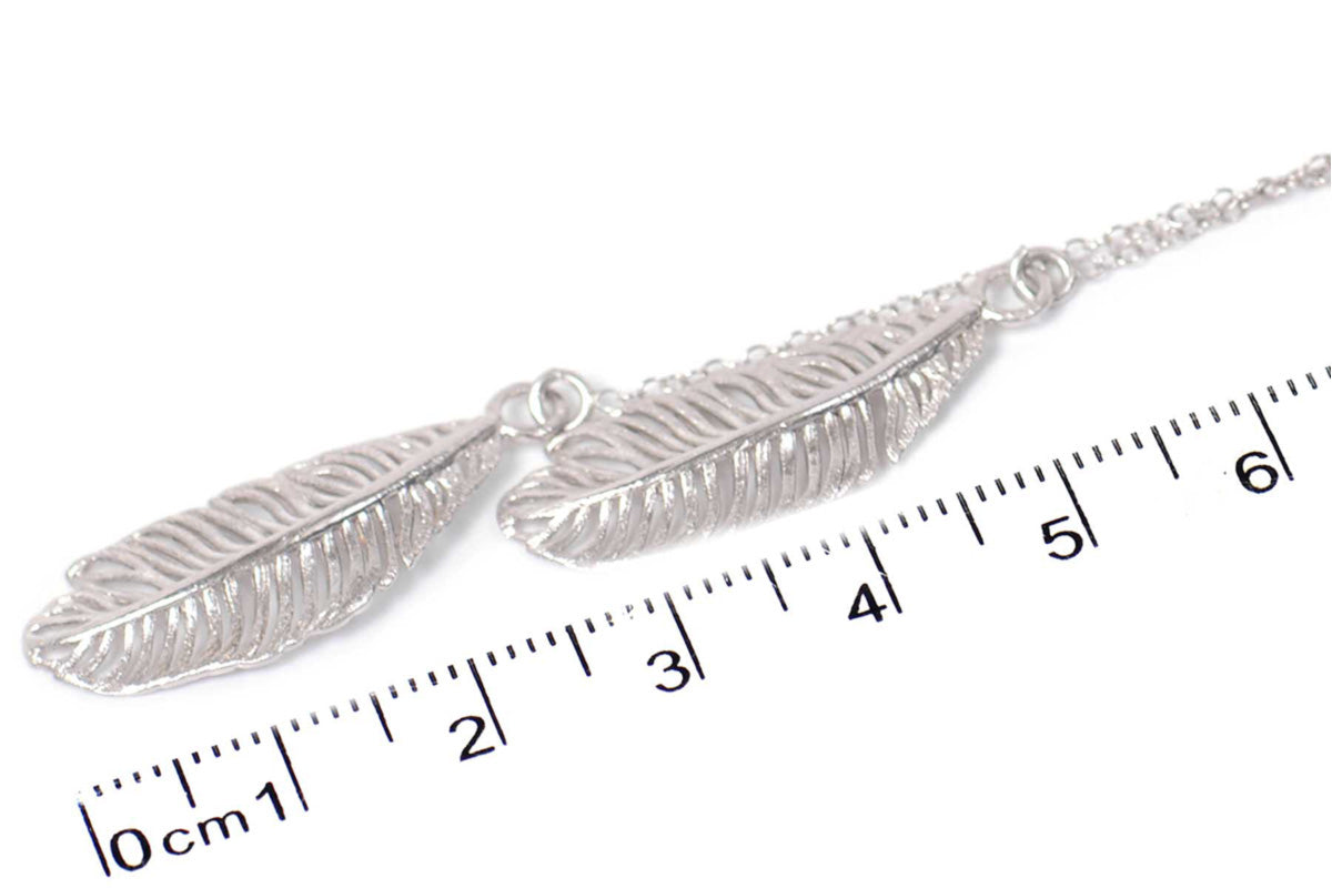 Gargantilla Infinite "PLUMA" plata .925 (31620)