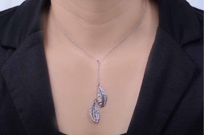 Gargantilla Infinite "PLUMA" plata .925 (31620)