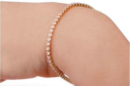 Pulsera Ajustable en Plata (M31624)