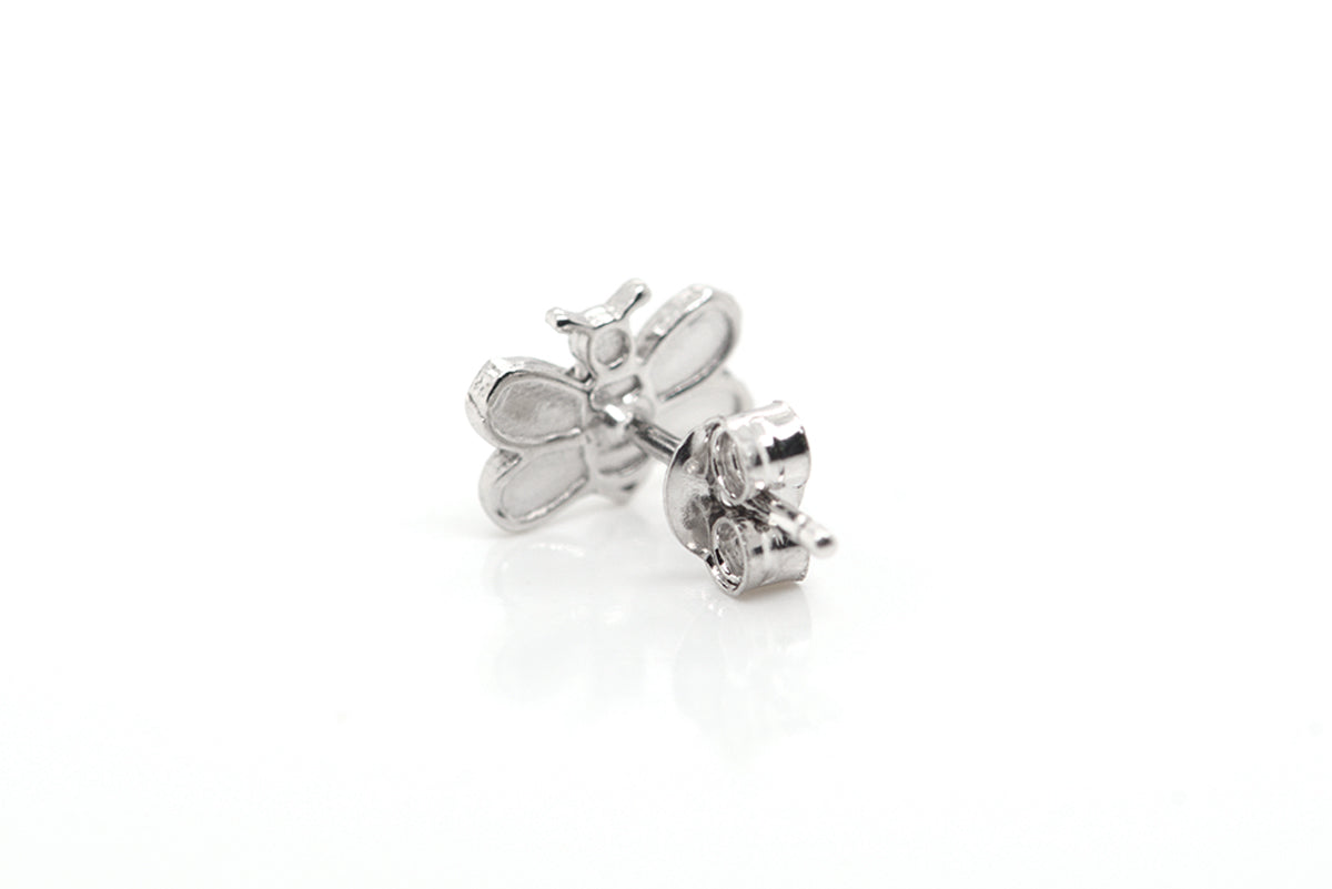 Aretes "ABEJA" con esmalte en plata 925 (37456)