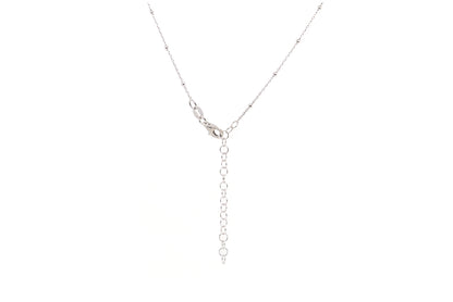 Gargantilla con dije de Flor Y Catarina en plata (37461)