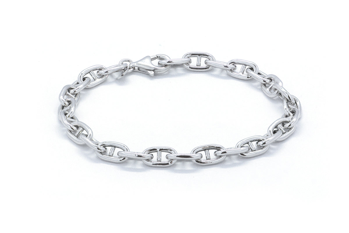 Pulsera Mariner Puff en plata fina (37465)
