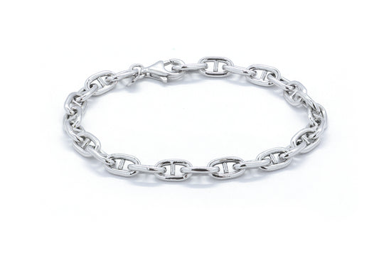 Pulsera Mariner Puff en plata fina (37465)
